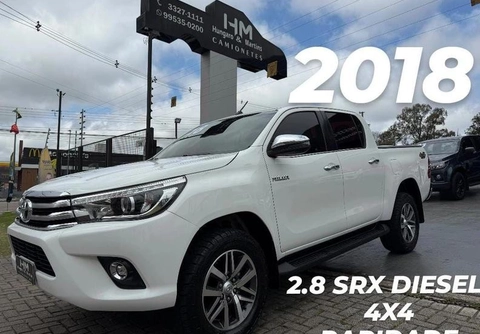 Toyota Hilux 2018 Branco — foto 1 de 3