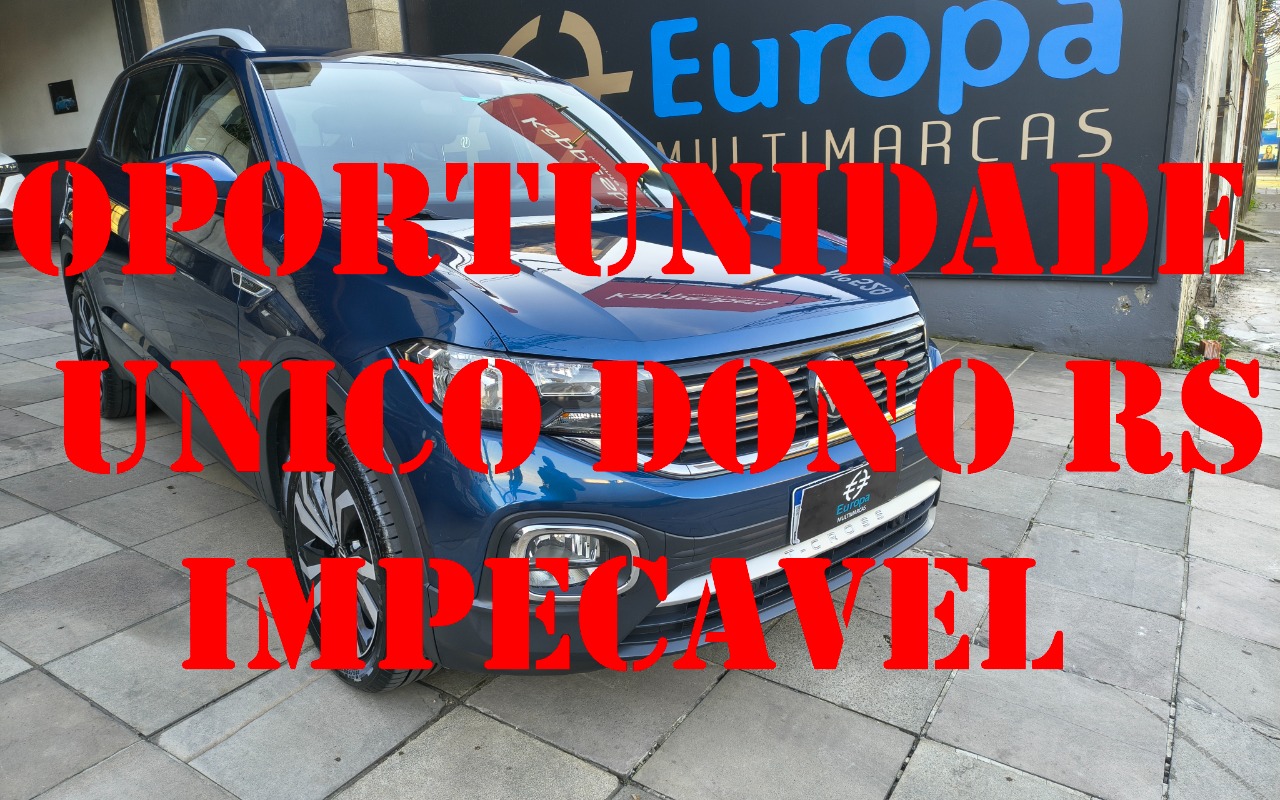 Volkswagen T-Cross 2024 Azul — foto 1 de 3