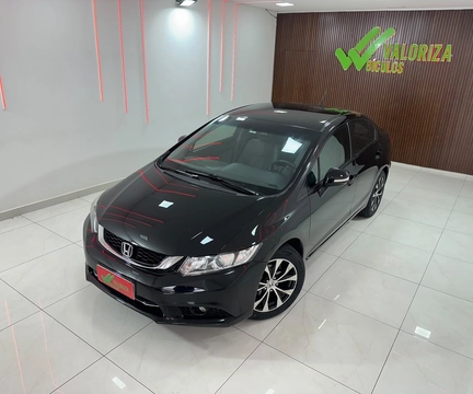 Honda Civic 2015 Preto — foto 1 de 3