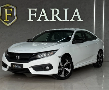 Honda Civic 2018 Branco — foto 1 de 3