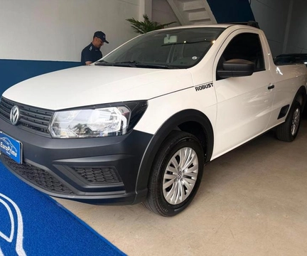 Volkswagen Saveiro 2021 Branco — foto 1 de 3