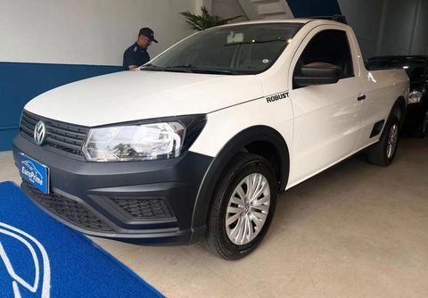 Volkswagen Saveiro 2021 Branco — foto 1 de 3