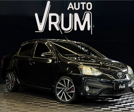 Toyota Etios 2018 Preto — foto 1 de 3