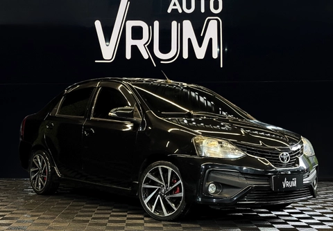 Toyota Etios 2018 Preto — foto 1 de 3