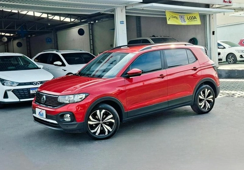 Volkswagen T-Cross 2022 Vermelho — foto 1 de 3
