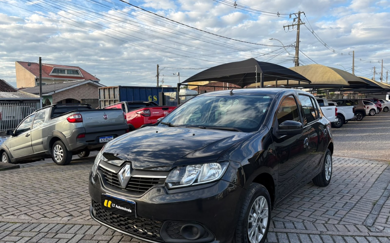 Renault Sandero 2020 Preto — foto 1 de 3