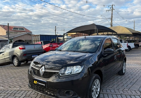 Renault Sandero 2020 Preto — foto 1 de 3