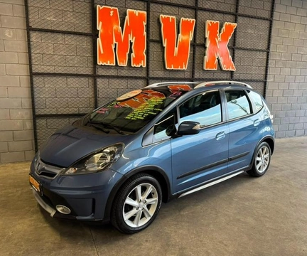 Honda Fit 2013 Azul — foto 1 de 3