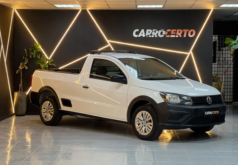 Volkswagen Saveiro 2022 Branco — foto 1 de 3