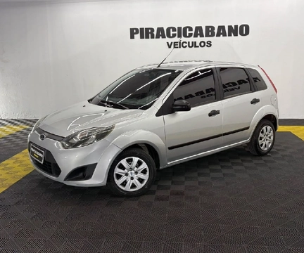 Ford Fiesta SE 1.6 8V Flex 5p 2013 Prata — foto 1 de 3