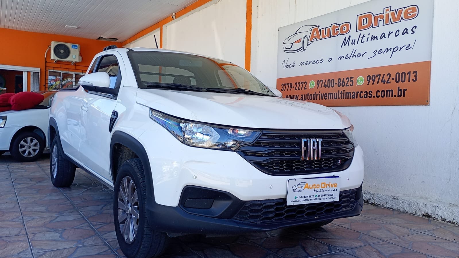Fiat Strada Freedom 1.3 Flex 8V CD na cor Branco em Curitiba / PR - 39203
