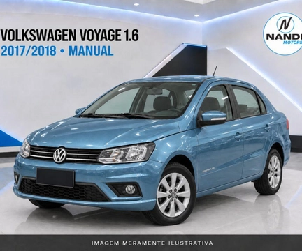 Volkswagen Voyage 2018 Cinza — foto 1 de 1