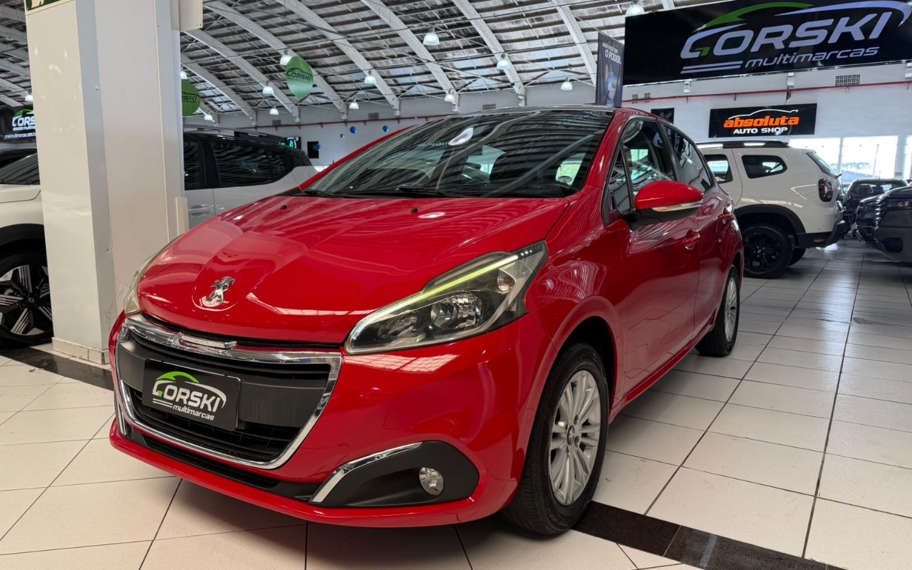 Peugeot 208 2018 Vermelho — foto 1 de 3