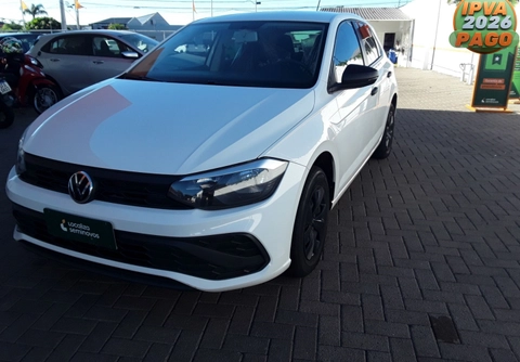 Volkswagen Polo 1.0 Flex 12V 5p 2024 Branco — foto 1 de 3