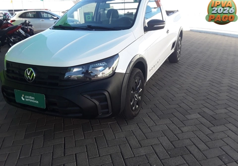 Volkswagen Saveiro 2025 Branco — foto 1 de 3