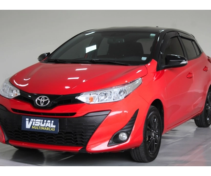 Toyota Yaris 2019 Vermelho — foto 1 de 3