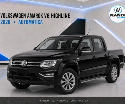 Volkswagen Amarok 2020 Preto — foto 1 de 1