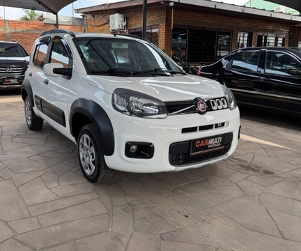 Fiat Uno WAY 1.0 Flex 6V 5p 2017 Branco — foto 1 de 3
