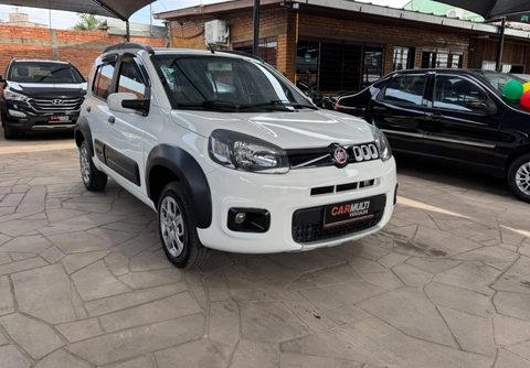 Fiat Uno WAY 1.0 Flex 6V 5p 2017 Branco — foto 1 de 3