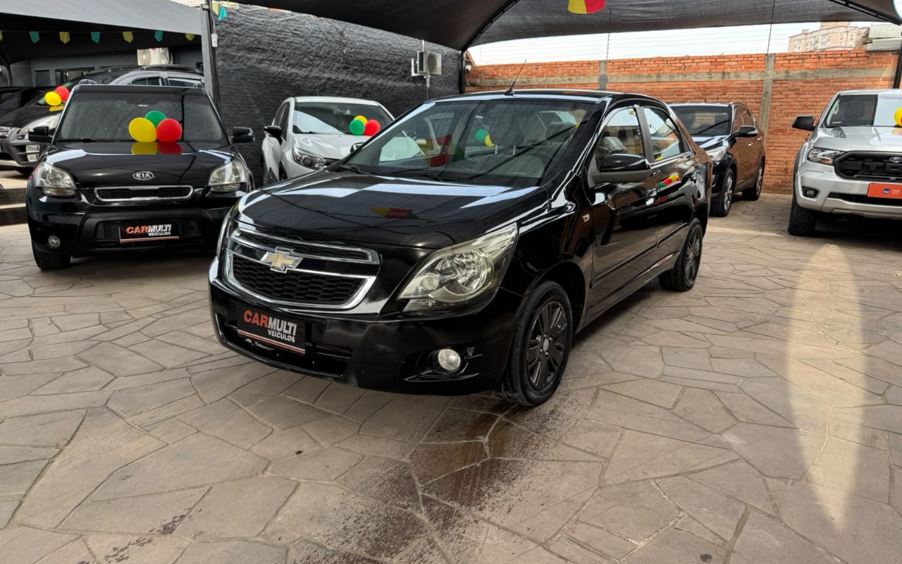 Chevrolet Cobalt 2014 Preto — foto 1 de 3