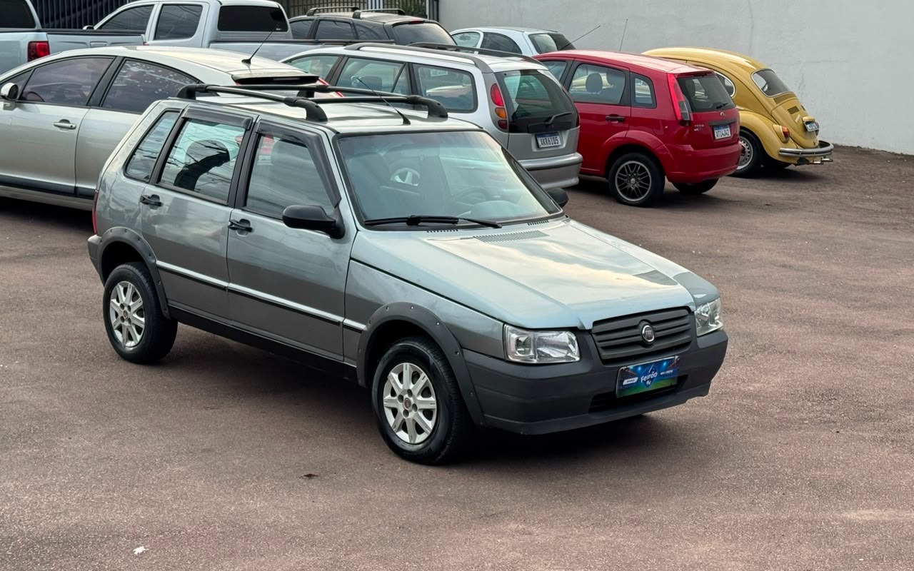 Fiat Uno 2009 Cinza — foto 1 de 3
