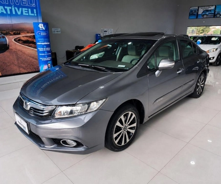 Honda Civic 2013 Cinza — foto 1 de 3