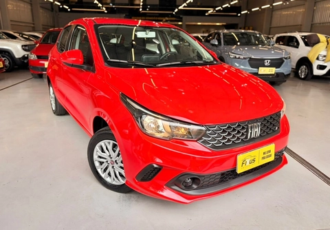 Fiat Argo DRIVE 1.0 6V Flex 2021 Vermelho — foto 1 de 3