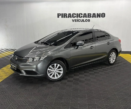 Honda Civic 2014 Cinza — foto 1 de 3