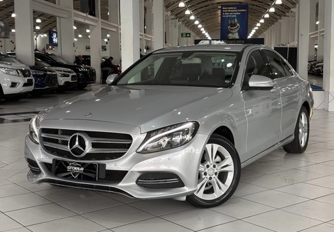 Mercedes-Benz C-180 2015 Prata — foto 1 de 3