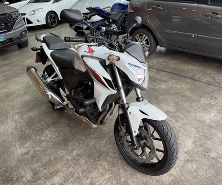 Honda CB 500F 2016 Branco — foto 1 de 3