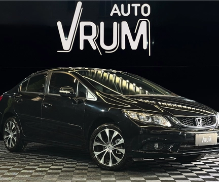 Honda Civic 2016 Preto — foto 1 de 3