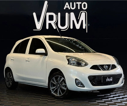 Nissan MARCH 2018 Branco — foto 1 de 3