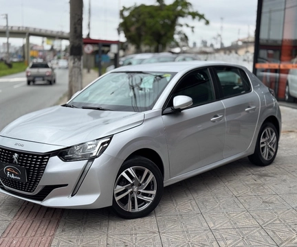 Peugeot 208 2022 Prata — foto 1 de 3