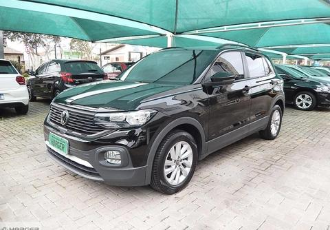 Volkswagen T-Cross 2024 Preto — foto 1 de 3
