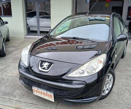 Peugeot 207 XR 1.4 Flex 8V 5p 2010 Preto — foto 1 de 3