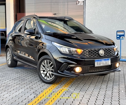 Fiat Argo TREKKING 1.3 8V Flex 2020 Preto — foto 1 de 3