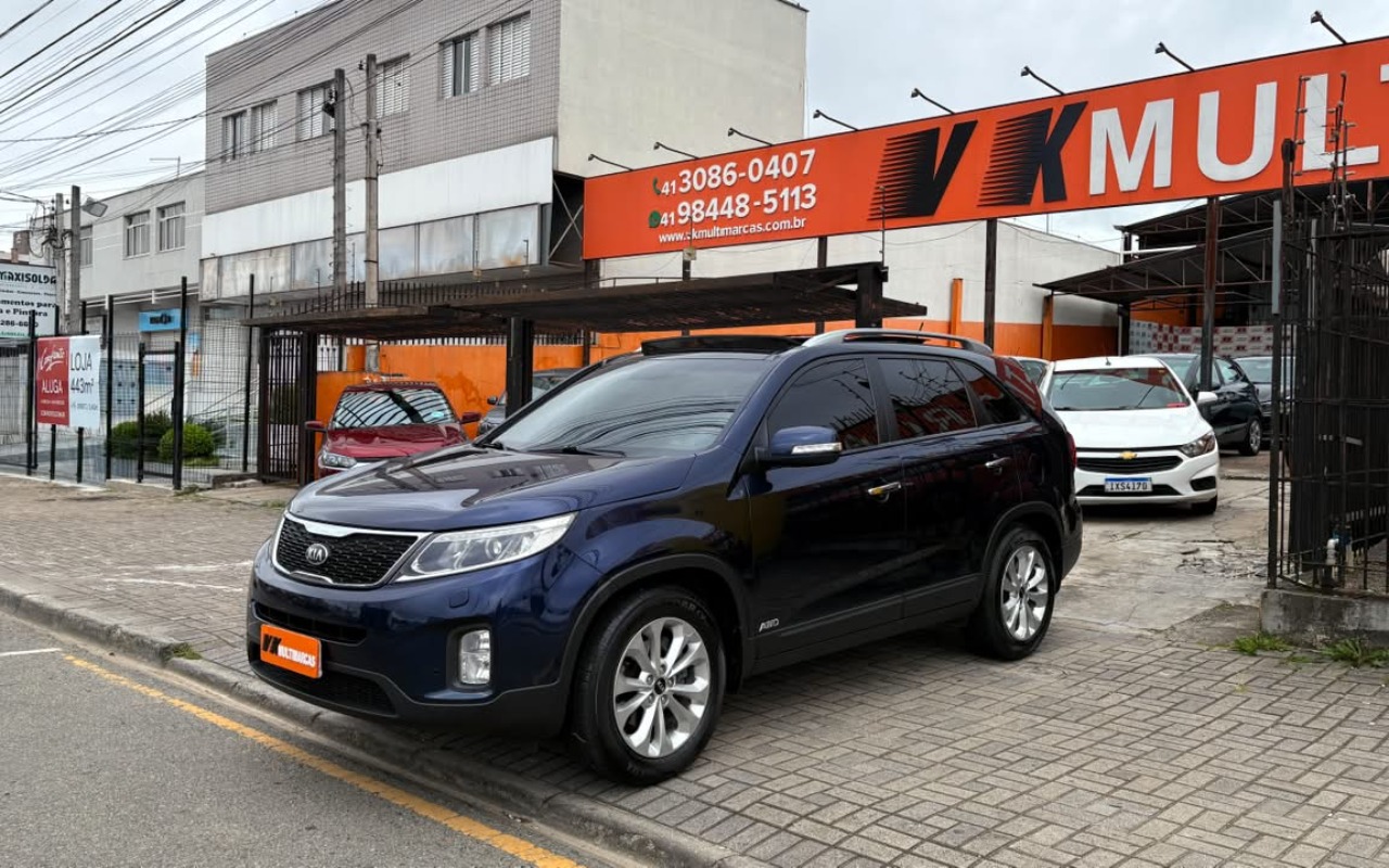 Kia Sorento 3.5 V6 24V 4x4 Aut. 2013 Azul — foto 1 de 3