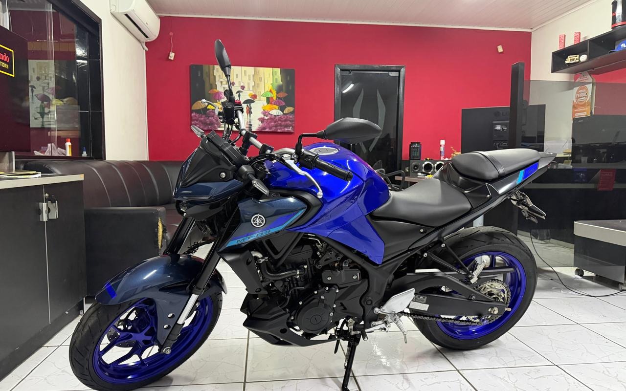 Yamaha MT-03 321/ABS 2023 Azul — foto 1 de 3