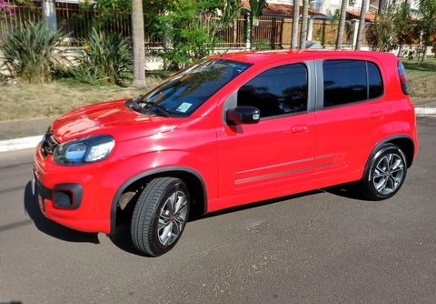 Fiat Uno 2017 Vermelho — foto 1 de 3