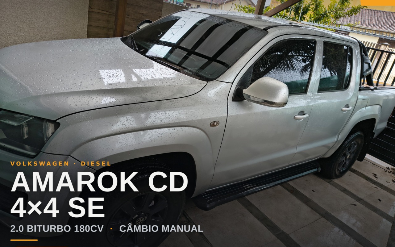 Volkswagen Amarok 2018 Prata — foto 1 de 3