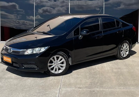 Honda Civic 2013 Preto — foto 1 de 3