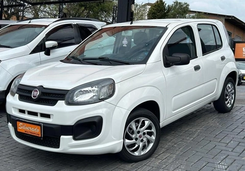 Fiat Uno 2018 Branco — foto 1 de 3