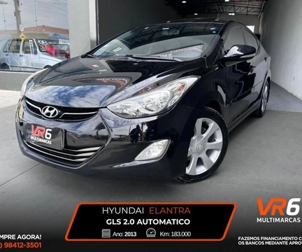 Hyundai Elantra GLS 1.8 16V Aut. 2013 Preto — foto 1 de 3