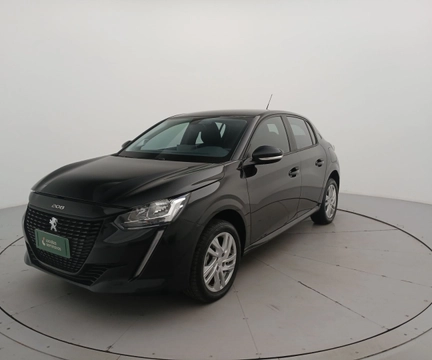 Peugeot 208 2023 Preto — foto 1 de 3