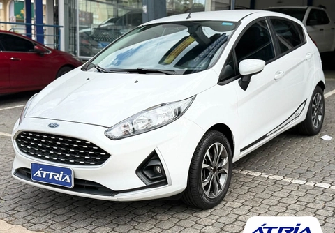 Ford Fiesta 1.5 16V Flex Mec. 5p 2018 Branco — foto 1 de 3
