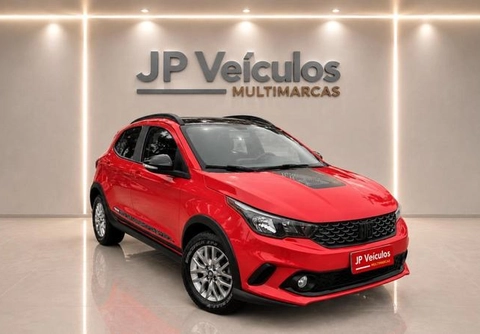 Fiat Argo TREKKING 1.3 8V Flex 2021 Vermelho — foto 1 de 3