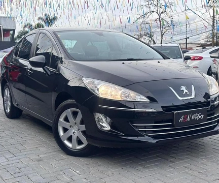 Peugeot 408 2012 Preto — foto 1 de 3