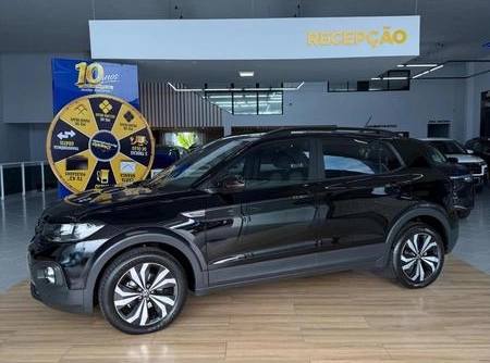Volkswagen T-Cross 2024 Preto — foto 1 de 3