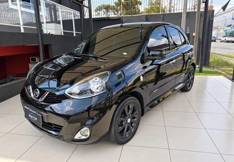 Nissan MARCH 2016 Preto — foto 1 de 3