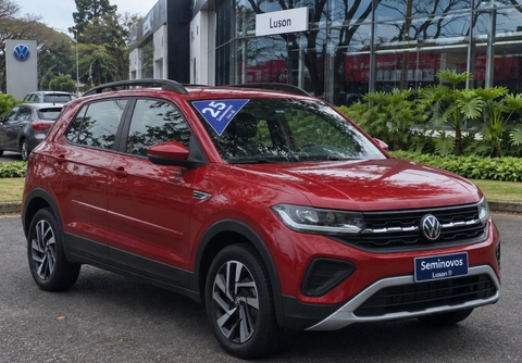 Volkswagen T-Cross 2025 Vermelho — foto 1 de 3
